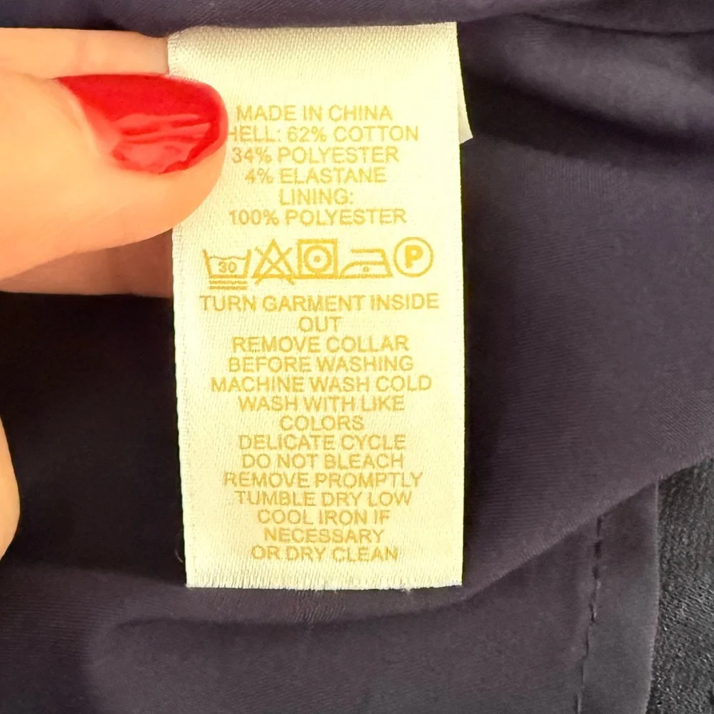 Kate Spade New York Peter Pan Rhinestone collar Girls Kimberly Dress size 7 - Picture 5 of 8